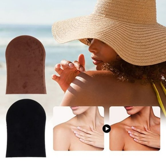 SELF TANNER APPLICATOR MIT APPLY STREAK FREE EVEN REUSABLE CLEAN HANDS - Picture 3 of 5